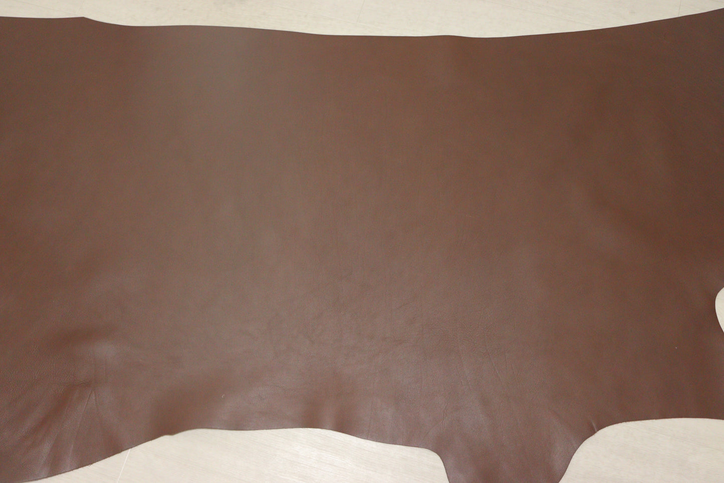 ds50円!イタリアンレザー セミアニリン ヌメ革 アンバーブラウン 162ds