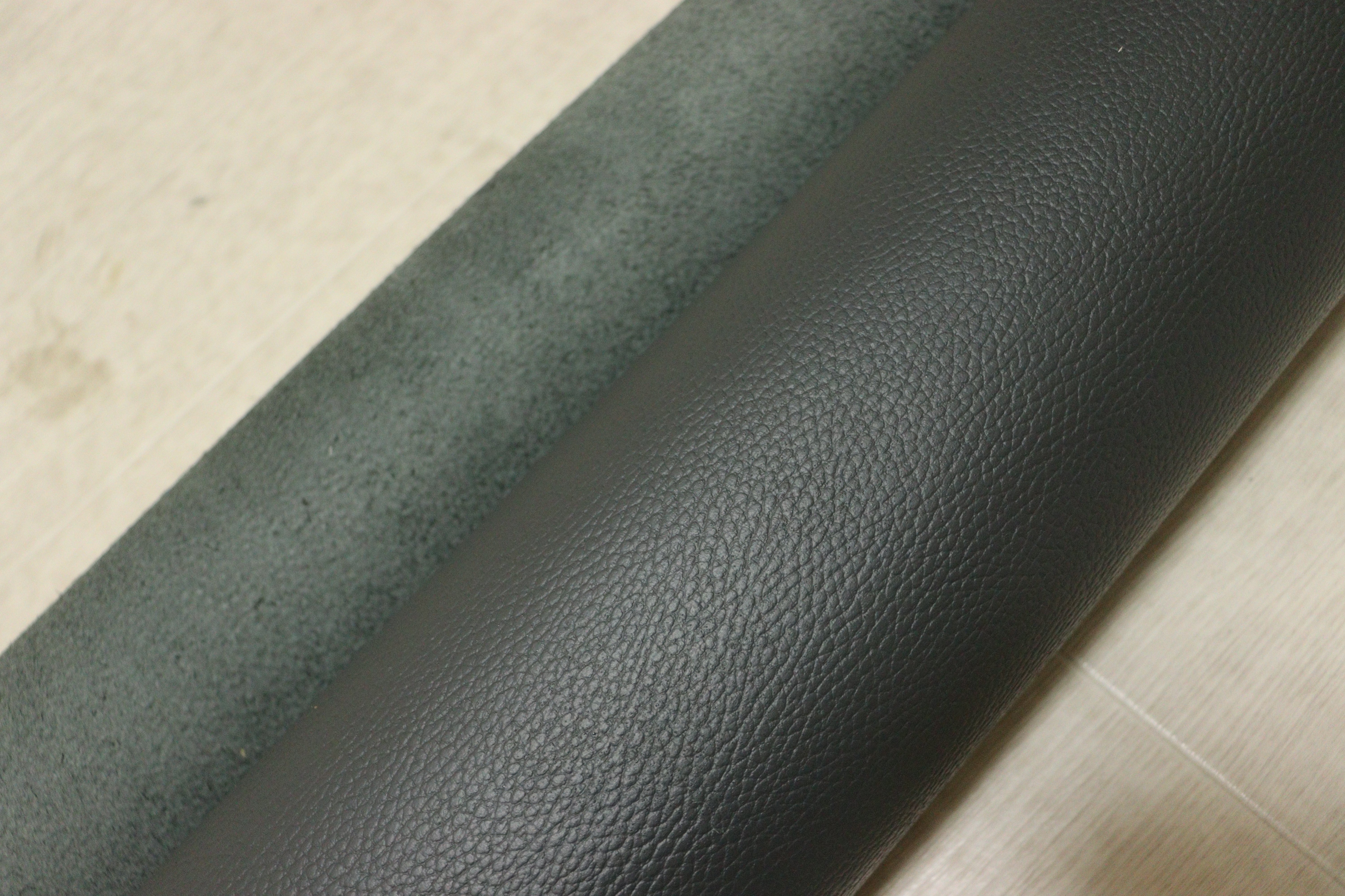 ✨激渋✨ 【馬革】 ホースレザー ダークグレー コート 希少品 未使用級 タグ付 ds28円！ 新入荷！顔料仕上げ シボ型押し ダークグレー 220ds