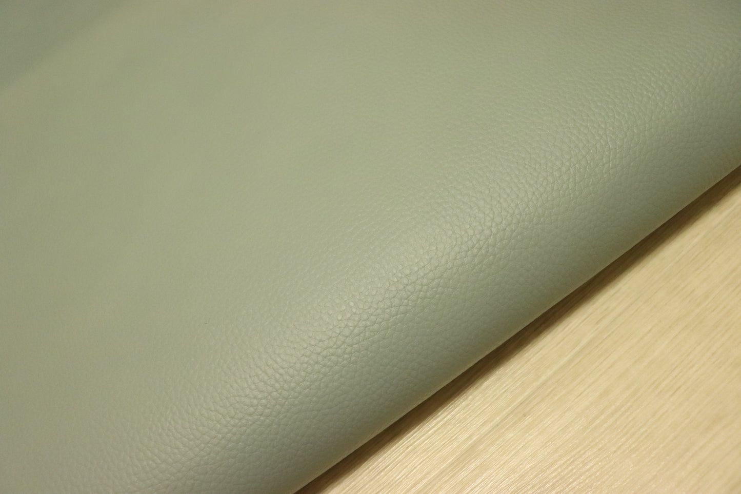 ds28円!姫路レザー 顔料仕上げ くすみブルー シボ型押し 230ds