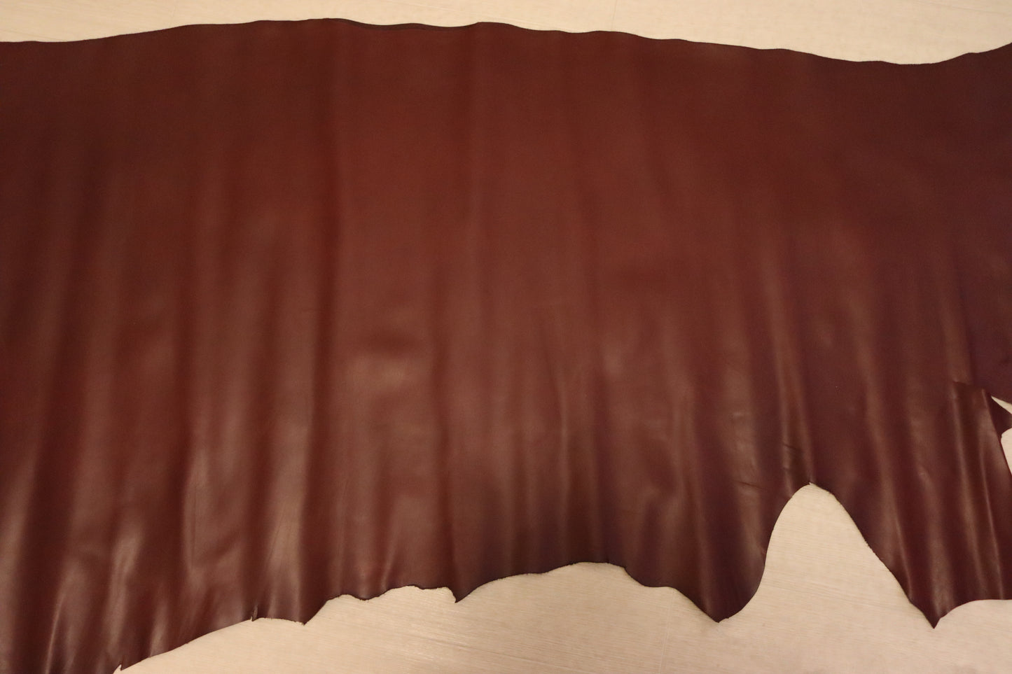 ds32円!新入荷!レッドブラウン セミベジタブル スムース加工 100ds