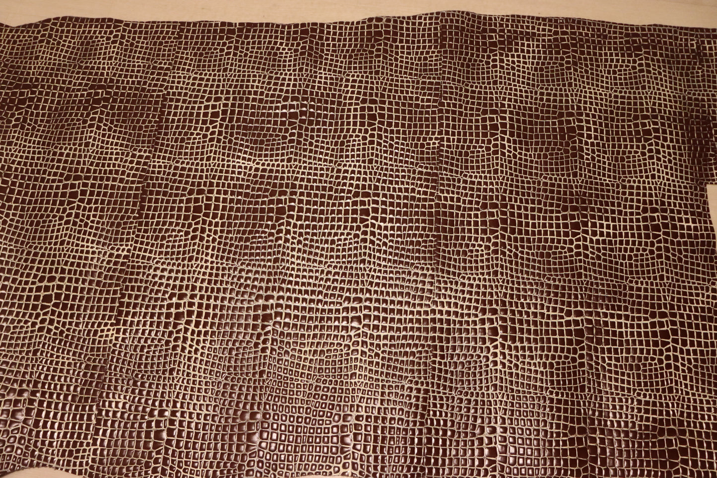 DS28円!新入荷!顔料仕上げ 目地染 チョコブラウン 大きめハギレ 230DS