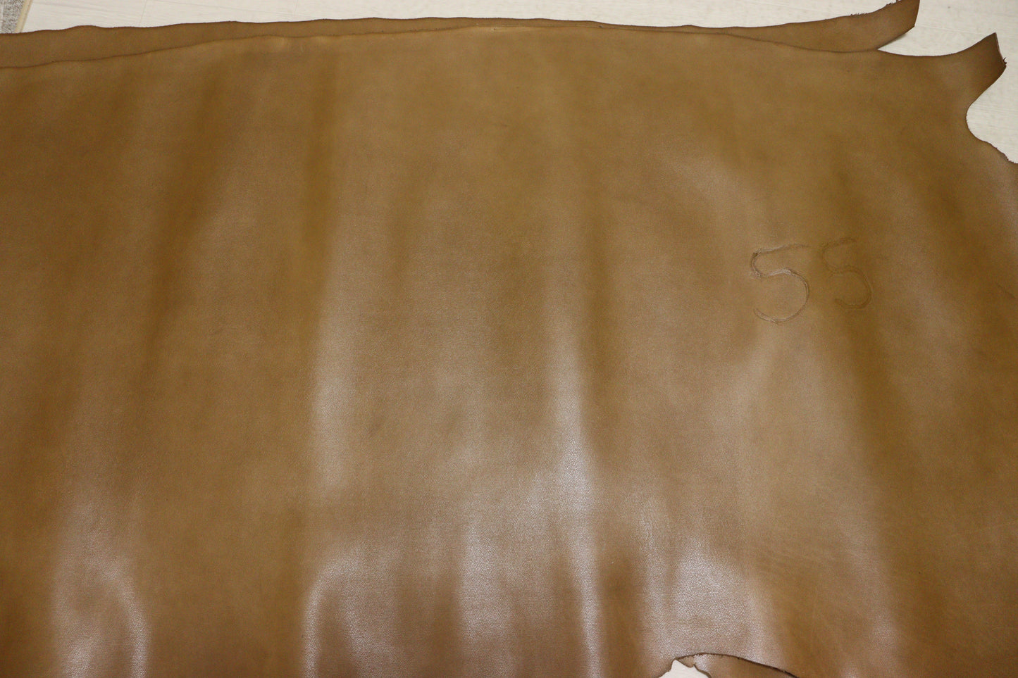 ds28円!新入荷!姫路レザー ナチュラルブラウン シボ型押し 192ds