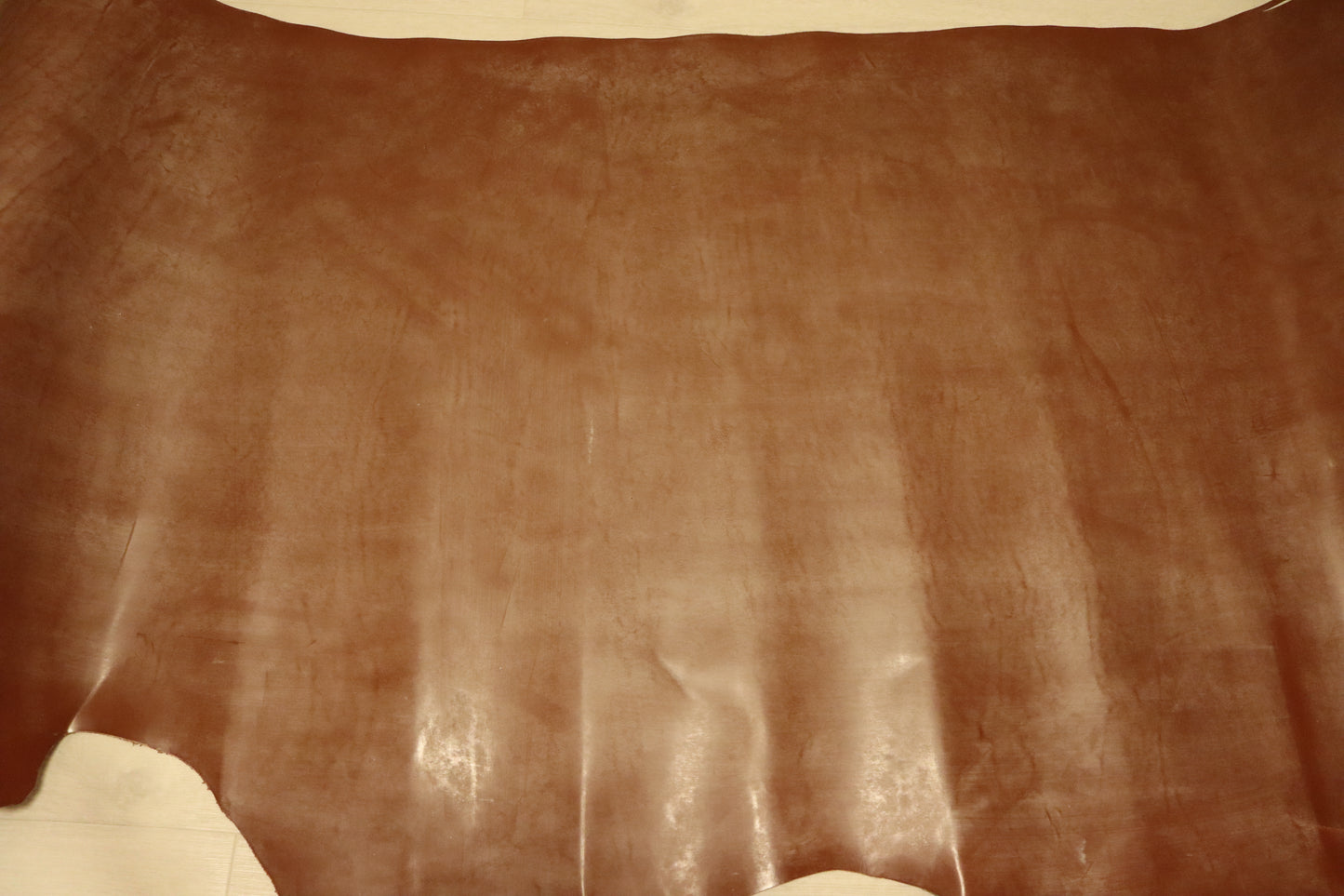 ds120円!新入荷!上質!ブライドルレザー チョコ ヌメ革 207ds