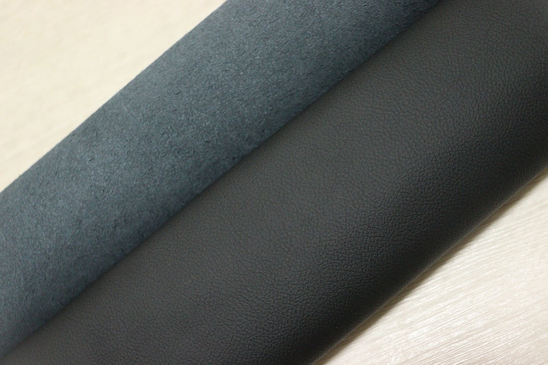 ⭐未使用級⭐HERMES ブラック レザー トレイ シボ革 切り革】型押し縦シボ（牛クローム） 黒 50×35cm 0.6mm/1.0mm/1.7mm