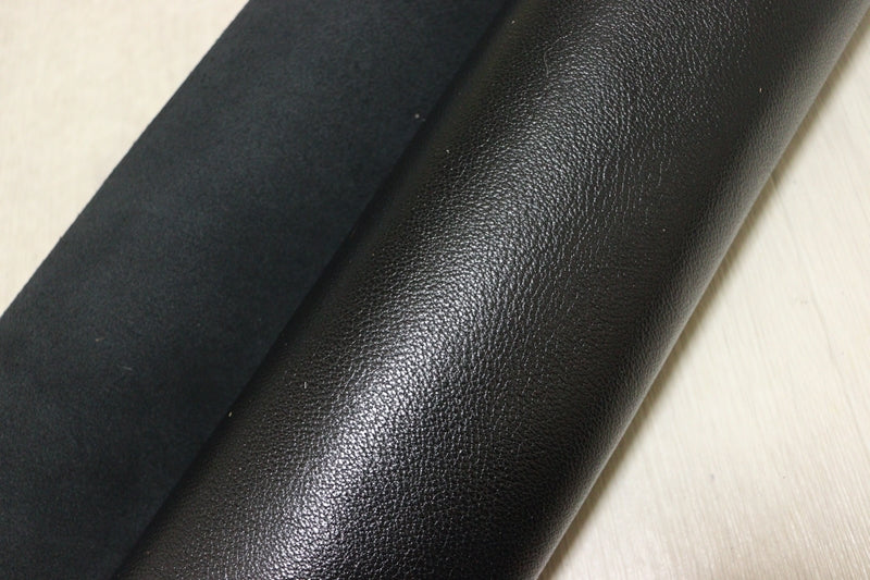 ds28円！[ブラック]新入荷 国産 牛革 姫路レザー クロム革 シボ型押し