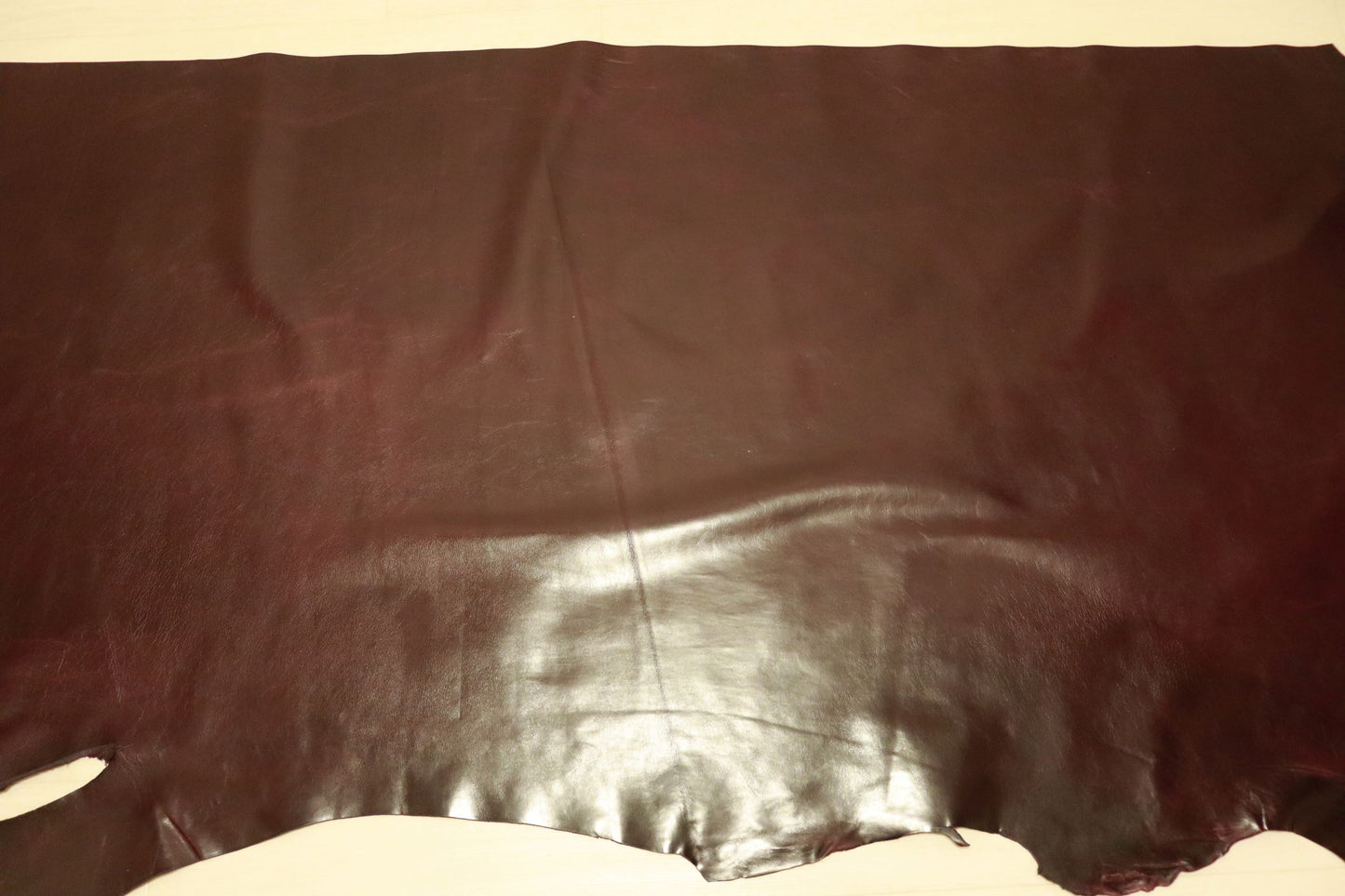 ds38円!新入荷!上質!イタリアンレザー オイルワックス スムース加工 バイオレット 236ds