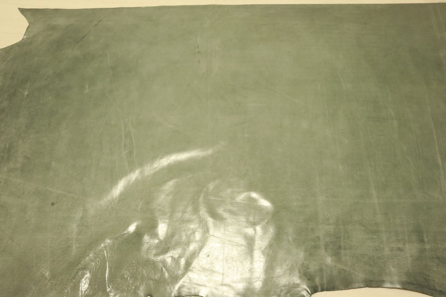 ds38円!新入荷!イタリアンレザー プルアップ加工 オイルワックス ブルーグレー 274ds