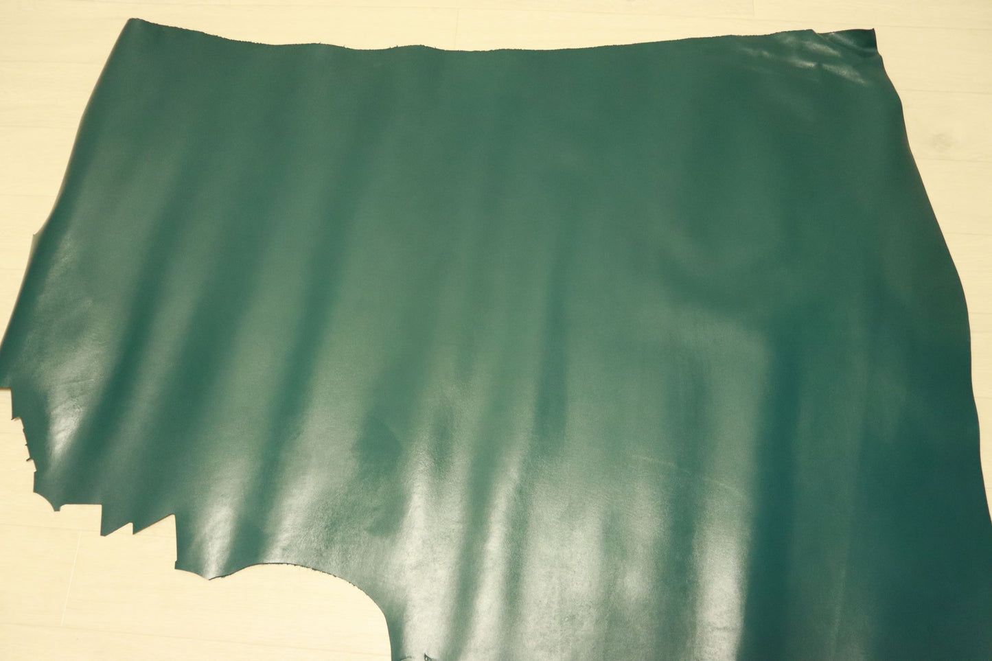 ds30円!SALE!顔料仕上げ ハギレ ピーコックグリーン 140ds