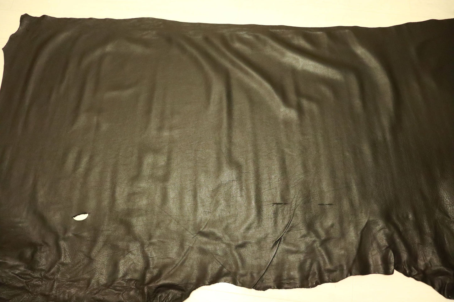 ds30円!新入荷 オイルレザー ブラック 水染め シュリンク加工 276ds