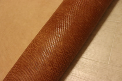 ds72円！イタリアンレザー　ショルダー　エピ調　ナチュラルブラウン　123ds