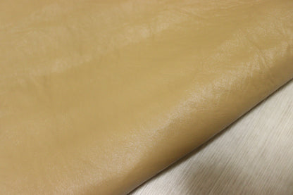 ds28円！新入荷！ウォッシュ加工　オークルブラウン　馬革　208ds