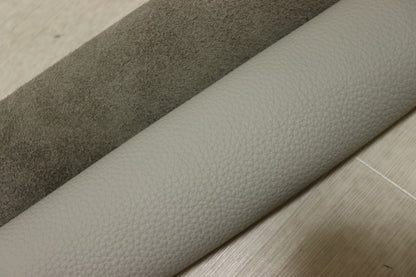 ds28円！新入荷！イタリアンレザー　もちもち　シュリンク加工　グレー　258ds