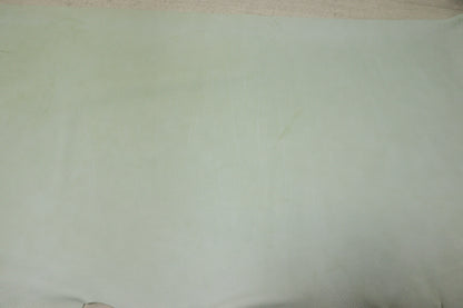 ds28円！新入荷！イタリアンレザー　　アイボリー系　シュリンク加工　216ds