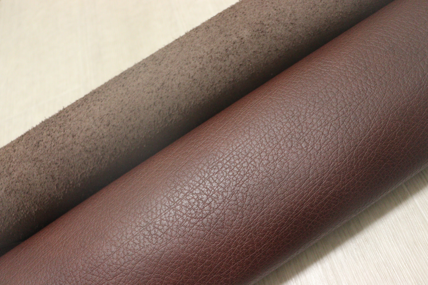 ds28円！新入荷！チョコブラウン　バッファロー型押し　247ds