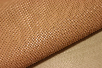 ds28円！新入荷！姫路レザー 　くすみピンク　ブロック型押し　ハギレ　180ds
