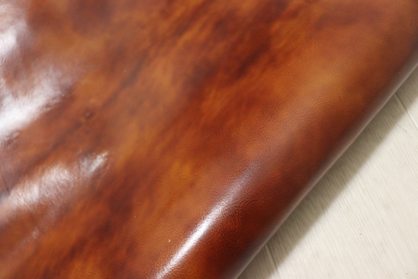 ds28円！新入荷！アンチック加工　エナメル　キャメルブラウン　208ds