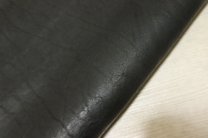 ds70円！イタリアンレザー　ショルダー　オイルヌメ　ブラック　140ds