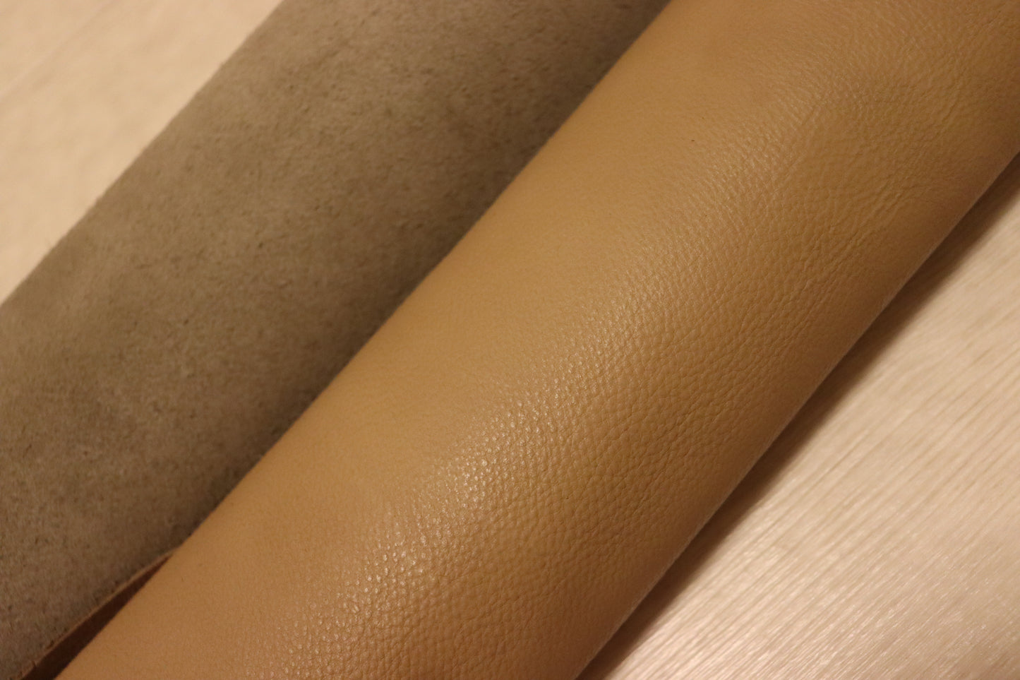 ds28円！新入荷！姫路レザー　モチモチ　シュリンク加工　モカオリーブ　222ds
