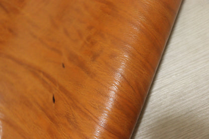 ds28円！訳あり　絞り加工　イエローキャメル　アニリン仕上げ　ヌメ革　83ds