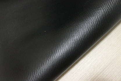 ds28円！ 新入荷！　顔料仕上げ　エピ調型押し　ブラック　220ds