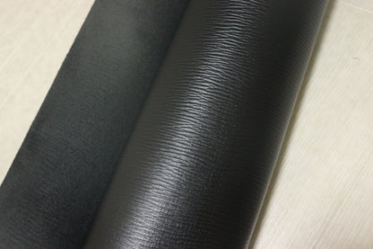 ds28円！ 新入荷！　顔料仕上げ　エピ調型押し　ブラック　220ds