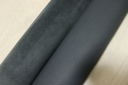 ds28円！新入荷！イタリアンレザー 　もちもち　ネイビー　シュリンク加工　298ds
