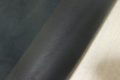 ds28円！新入荷！豚ヌメ　オイルワックス　ブラック　119ds