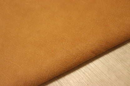 ds70円！イタリアンレザー　ショルダー　生成り　ダメージ型押し　ヌメ革　100ds