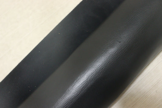 ds28円！新入荷！ブラック　スムース加工　馬革　120ds
