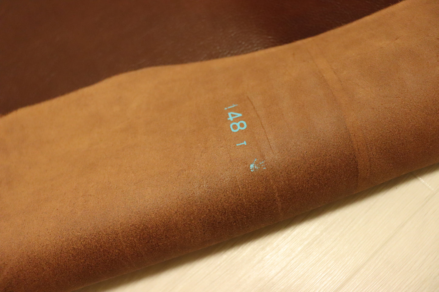 ds75円！新入荷!トスカーナ ショルダー　マロンブラウン シュリンク加工 148DS