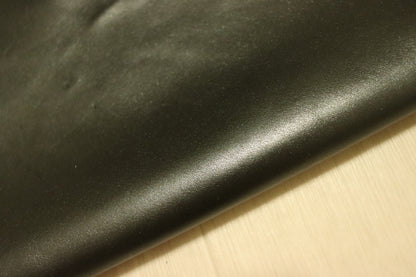 ds25円！新入荷!ブラックシルバー　ハギレ　スムース加工　155ds