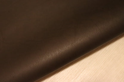 ds60円！新入荷！イタリアンレザー　ヴィンテージブラウン　キップ　オイルヌメ　166ds