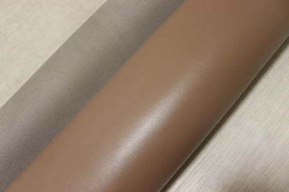 ds28円！新入荷！顔料仕上げ　スムース加工　ブラウン　230ds