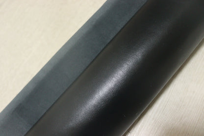 ds50円！イタリアンレザー　オイルナッパ　ブラック　ヌメ革　170ds