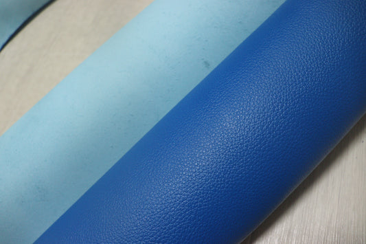 ds28円！ 新入荷！顔料仕上げ 　マリンブルー　シボ型押し　230ds