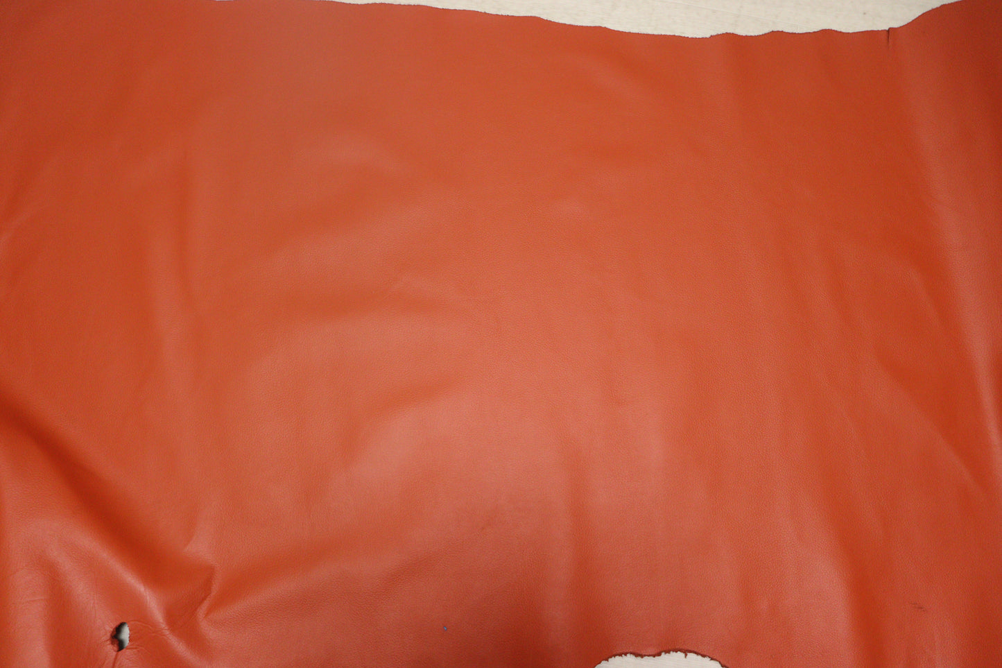 ds28円！新入荷！顔料仕上げ 　キャロットオレンジ　シボ型押し　230ds