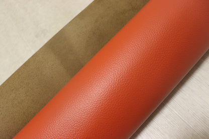 ds28円！新入荷！顔料仕上げ 　キャロットオレンジ　シボ型押し　230ds