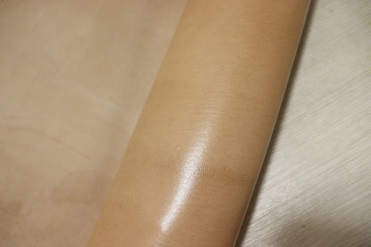 ds30円！新入荷！ヤギ　アニリン仕上げ　ヌメ革　TAN　105ds