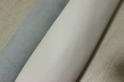 ds25円！新入荷！やや訳あり　もちもち　オフホワイト　シボ型押し　230ds