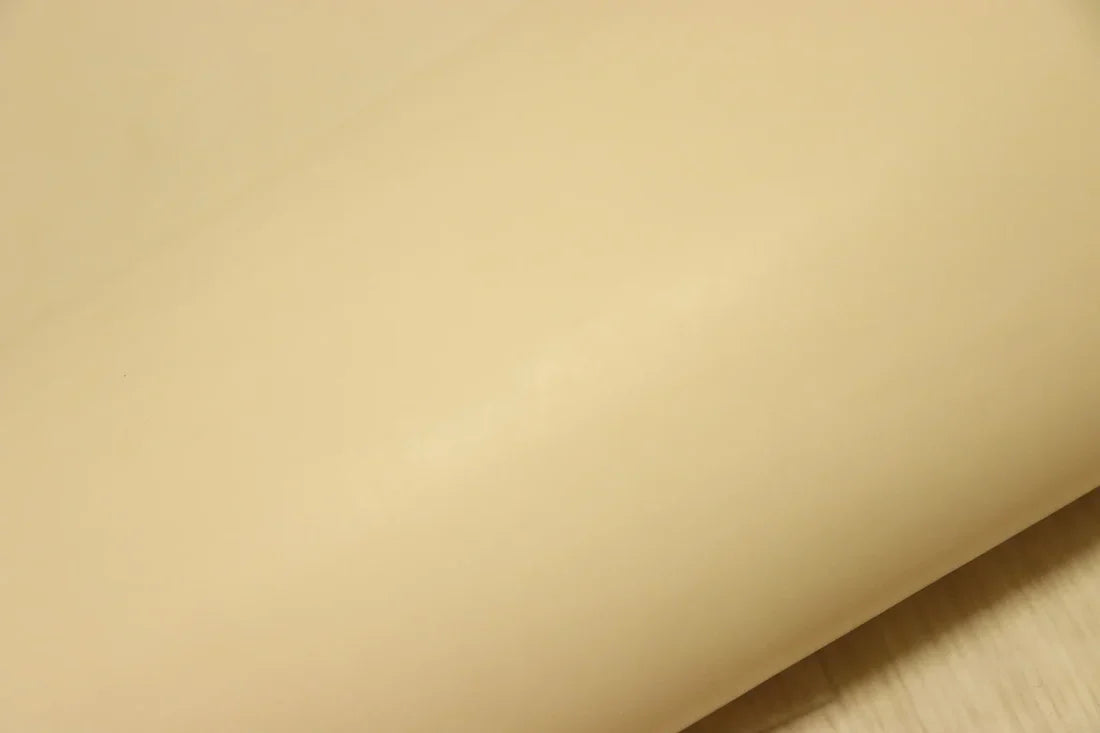 ds42円！クラフトの定番！厚手ヌメ ナチュラル　220ds