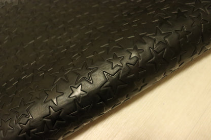 ds75円！新入荷！スター型押し　オイルヌメ　ブラック　ショルダー　140ds