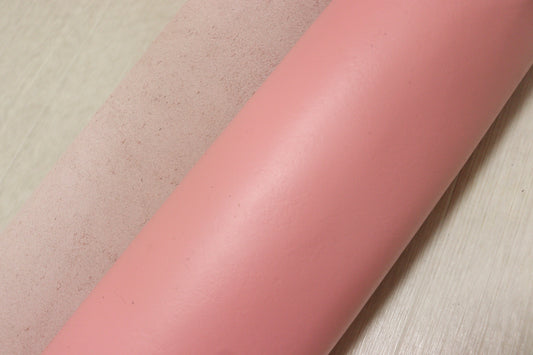 ds25円！新入荷！姫路レザー　顔料仕上げ　ピンク　190ds