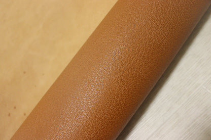 ds28円！ 新入荷！コンビヌメ　キャメル　豚革　100ds
