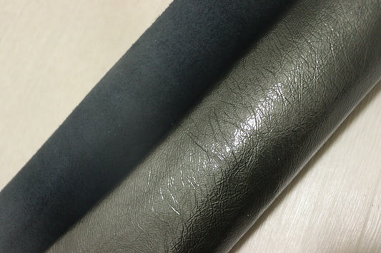 ds20円！新入荷！エナメル　アッシュシルバー　シワ加工　216ds