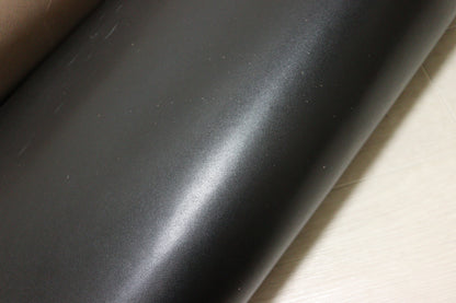 ds25円！新入荷！特殊加工　ヌメ革　ブラック　フィルム貼り　235ds