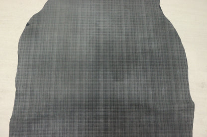 ds25円！新入荷！豚革　グレー　チェックプリント　108ds