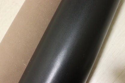 ds25円！新入荷！特殊加工　ヌメ革　ブラック　フィルム貼り　235ds