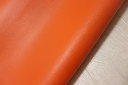 ds28円！新入荷！顔料仕上げ　シボ型押し　キャロットオレンジ　250ds