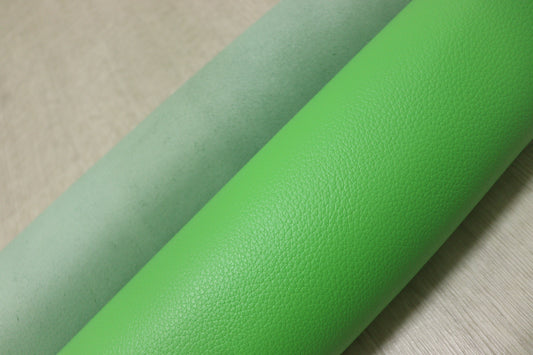 ds28円！新入荷！エメラルドグリーン　シボ型押し　顔料仕上げ　230ds