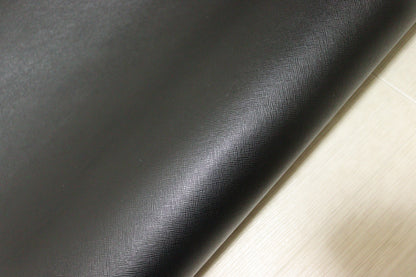 ds45円！新入荷！イタリアンレザー　サフィアーノ　ブラック　ハギレ　160ds
